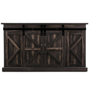 [Discontinued] Fireside FS58 TV Stand - Espresso (TV Stand Only)