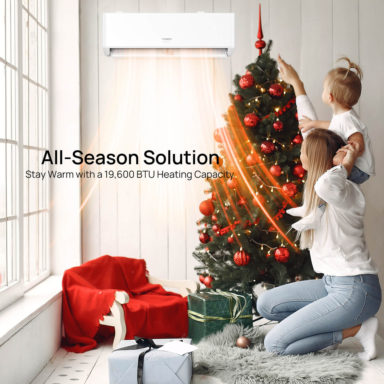 Greenland Multi-Zone Mini Split Air Conditioner, Indoor or Outdoor Unit (R454B)