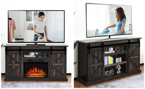 [Discontinued] Fireside FS58 TV Stand - Espresso (TV Stand Only)