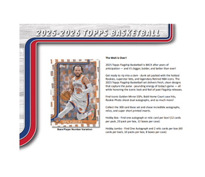 2025-26 Topps Basketball Hobby Jumbo 8-Box Case