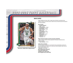 2025-26 Topps Basketball Hobby Jumbo 8-Box Case