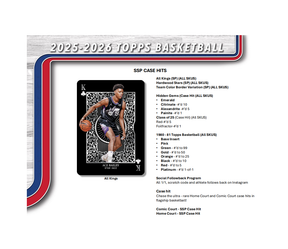 2025-26 Topps Basketball Hobby Box