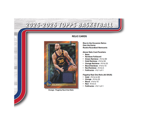 2025-26 Topps Basketball Hobby Jumbo 8-Box Case