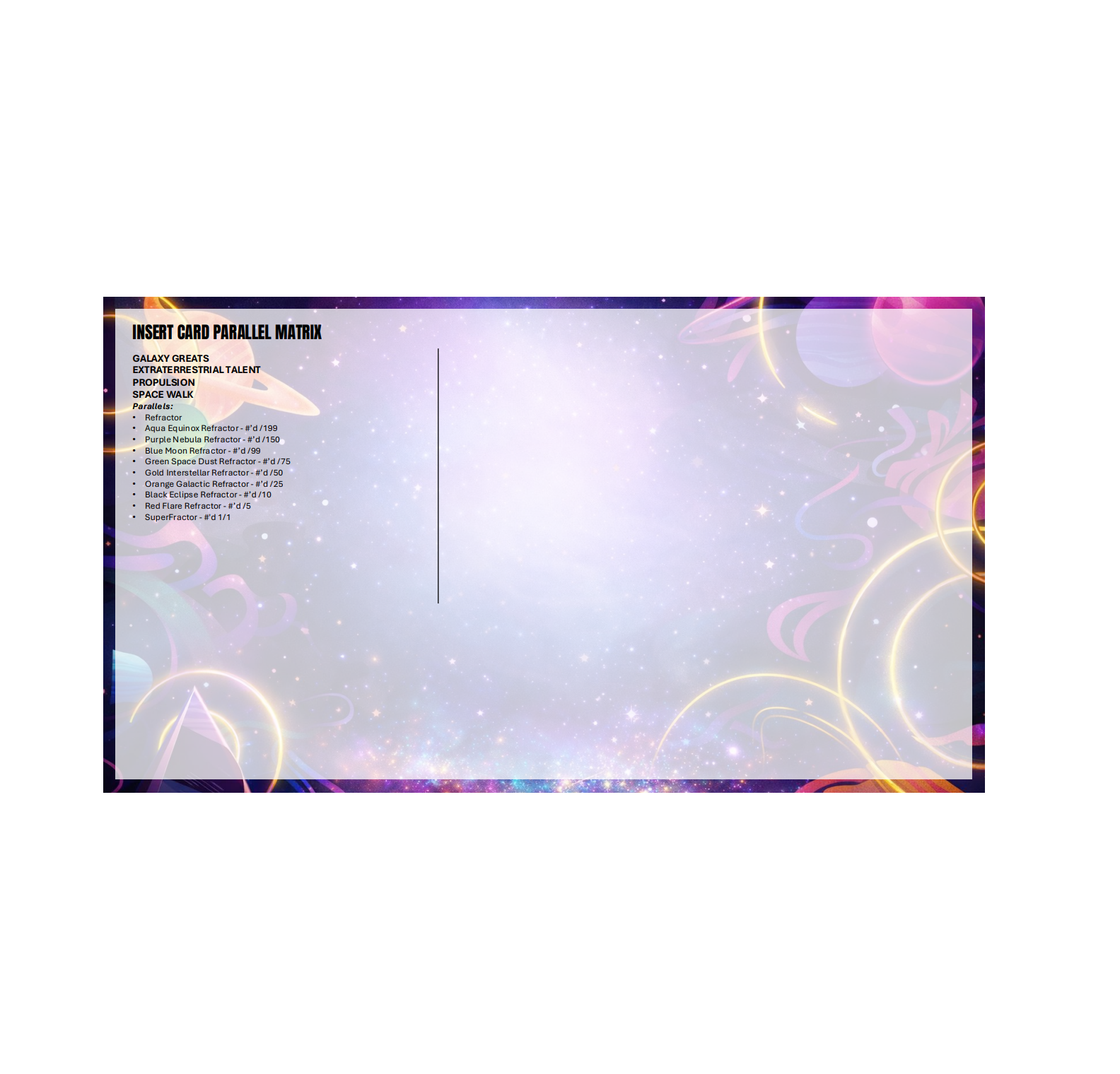 2025-26 Topps Cosmic Chrome Basketball Hobby Box