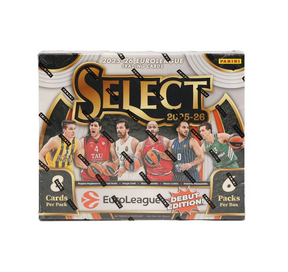 2025-26 Panini Select EuroLeague Basketball Hobby Box