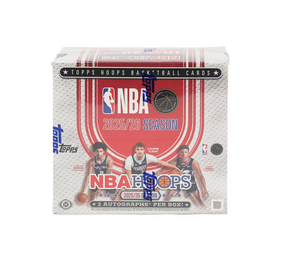 2025-26 Topps NBA Hoops Basketball Hobby Jumbo Box