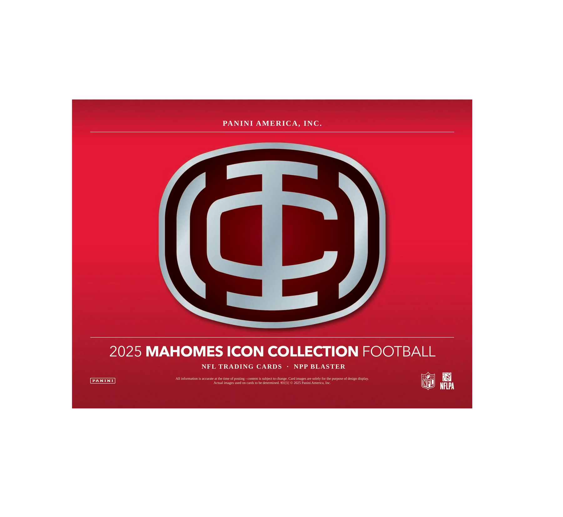 2025 Panini Authentically Mahomes Icon Collection Football Blaster Box