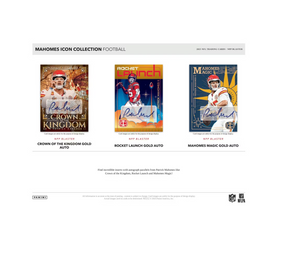 2025 Panini Authentically Mahomes Icon Collection Football Blaster Box