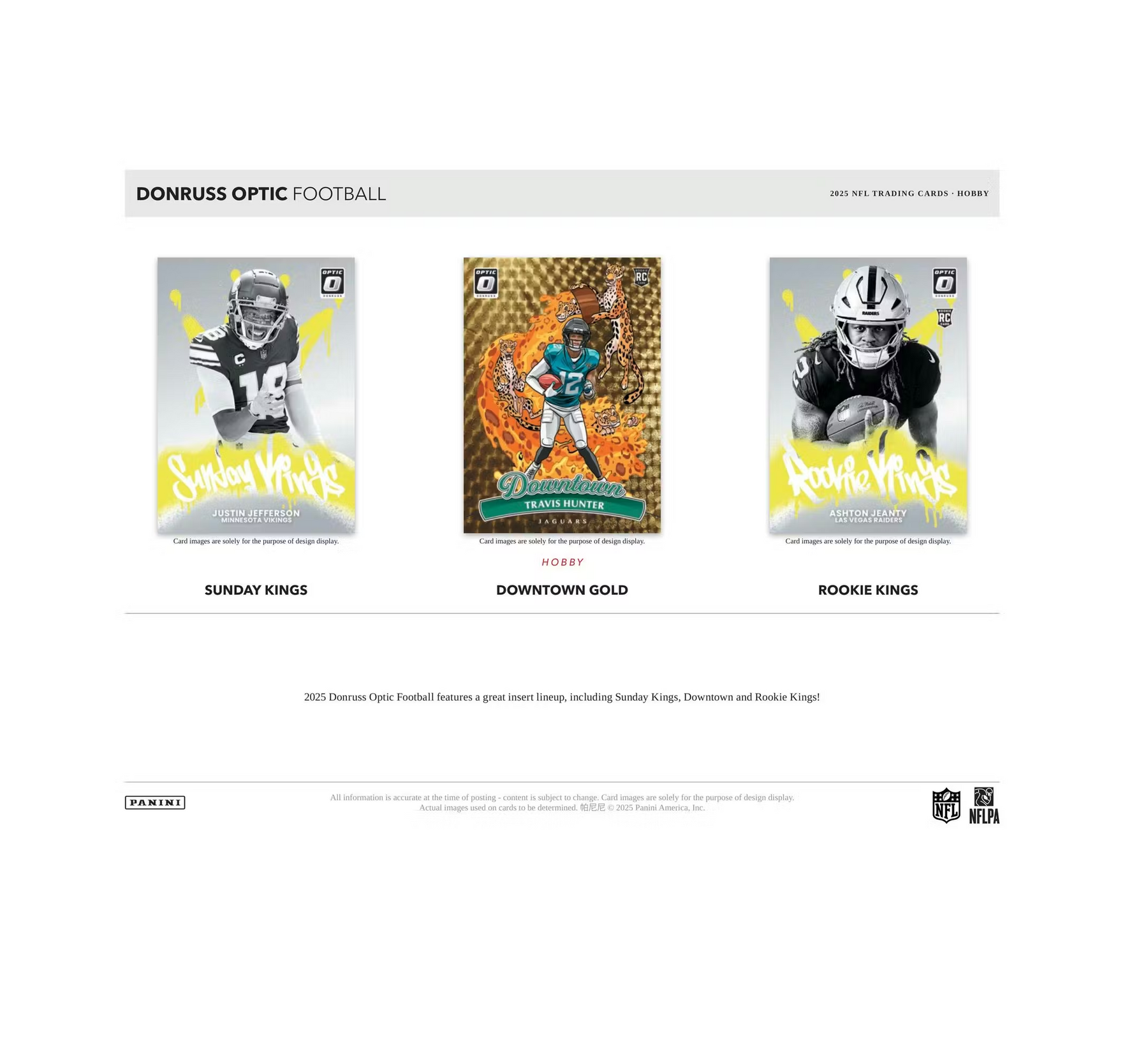 2025 Panini Donruss Optic Football Hobby Box