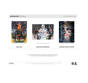 2025 Panini Luminance Football Hobby Box