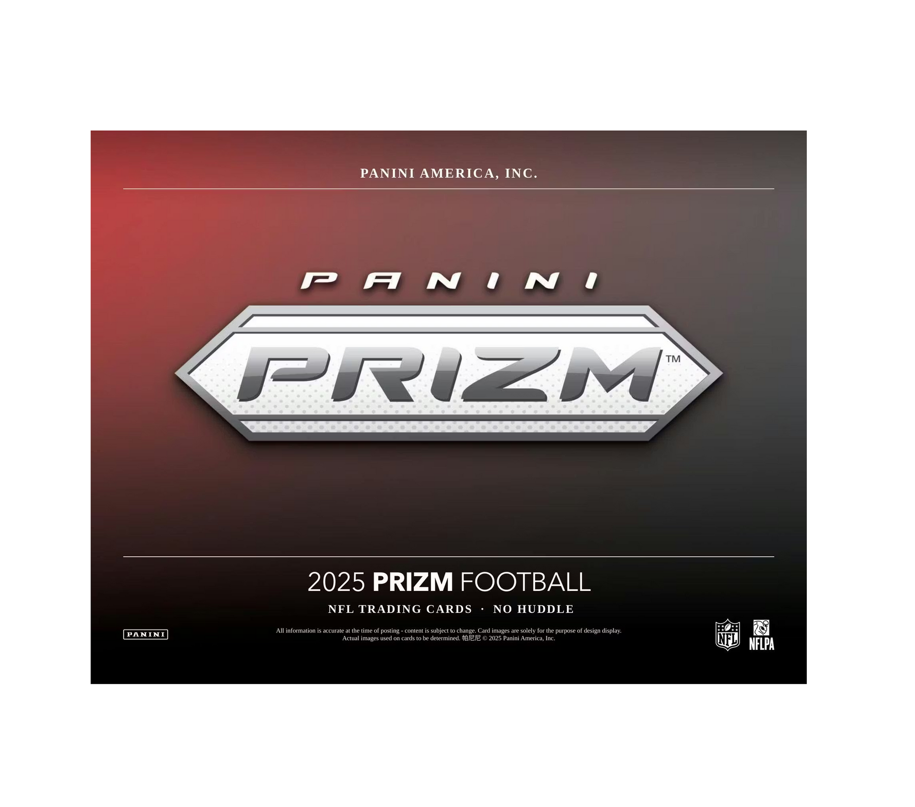 2025 Panini Prizm Football No Huddle Box