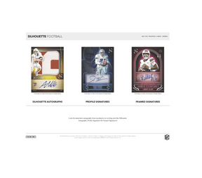 2025 Panini Silhouette Football Hobby 10-Box Case