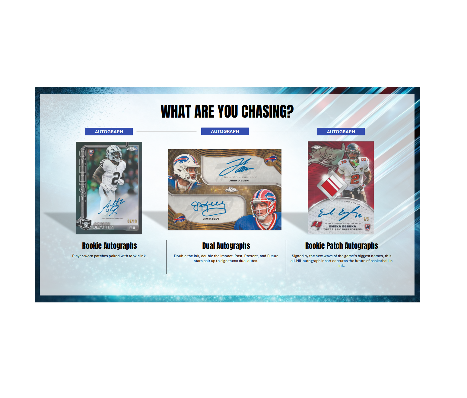 2025 Topps Chrome Football Blaster Box