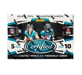 2025 Panini Certified Football Hobby Box