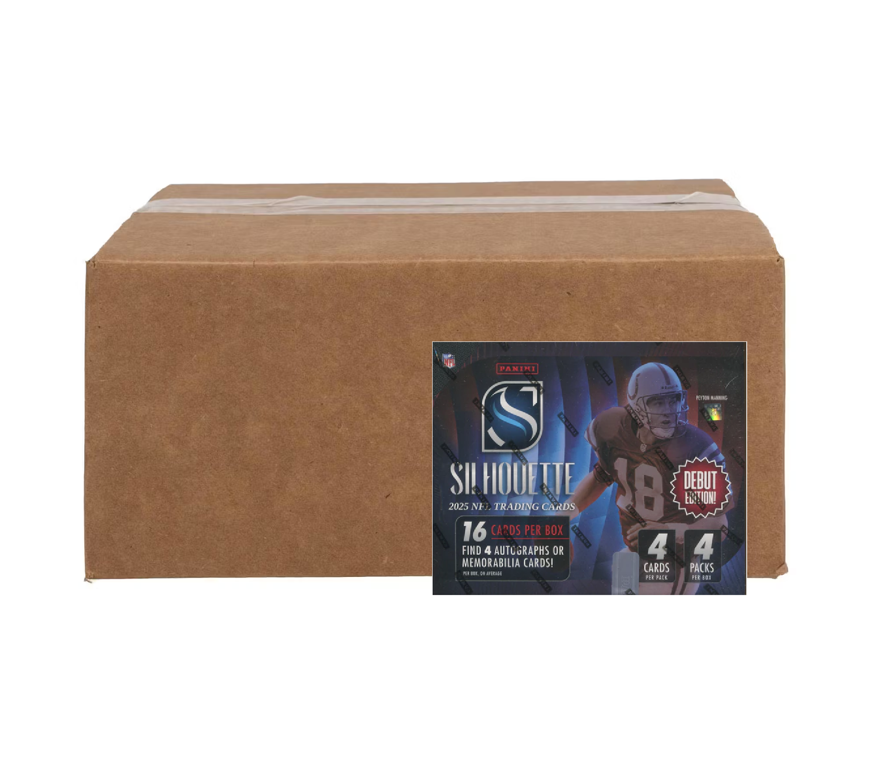 2025 Panini Silhouette Football Hobby 10-Box Case