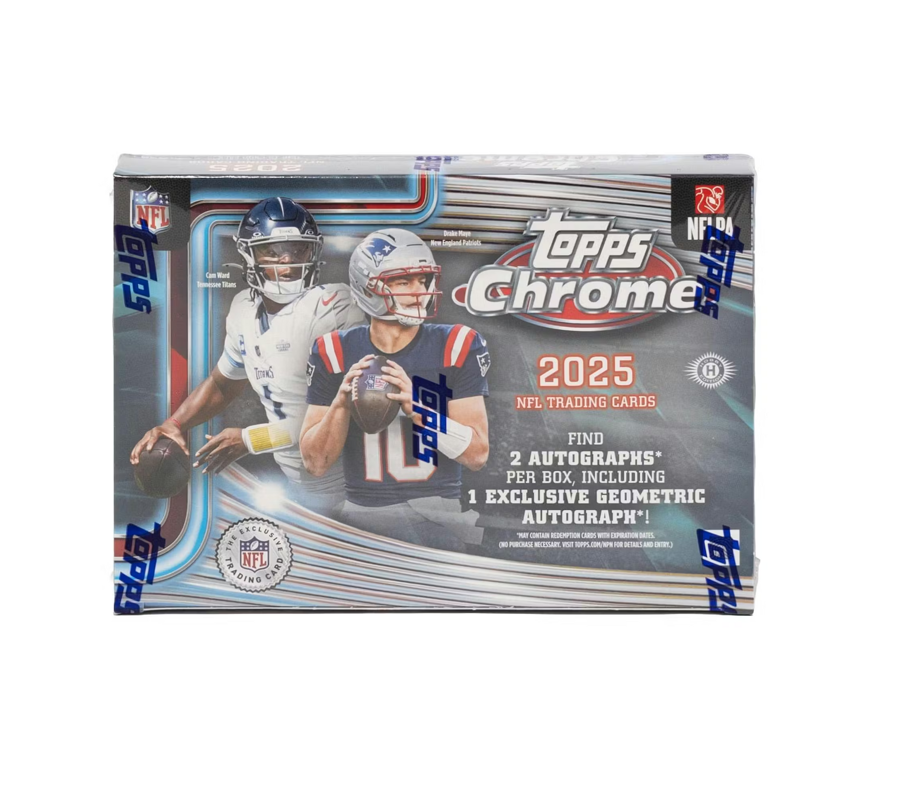 2025 Topps Chrome Football Delight 6-Box Case