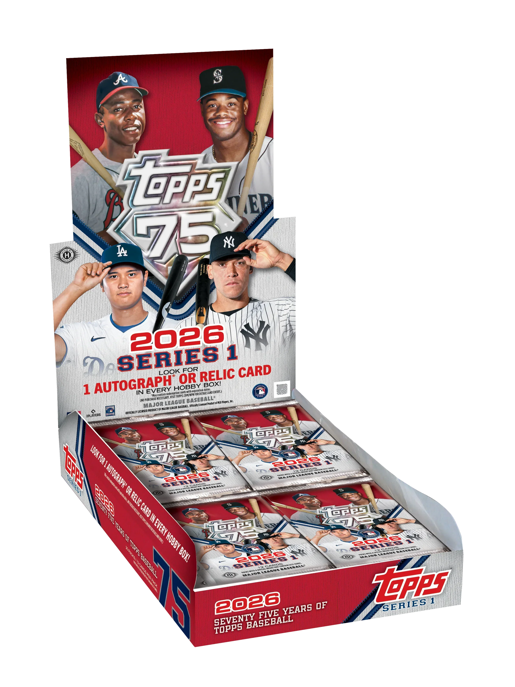 2026 Topps Series 1 MLB Baseball Hobby Box