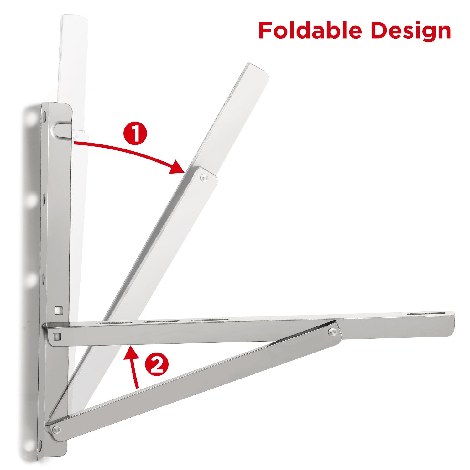 (Open Box) Wall Mounted Stainless Steel Bracket for Mini Spilt AC