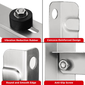 (Open Box) Wall Mounted Stainless Steel Bracket for Mini Spilt AC
