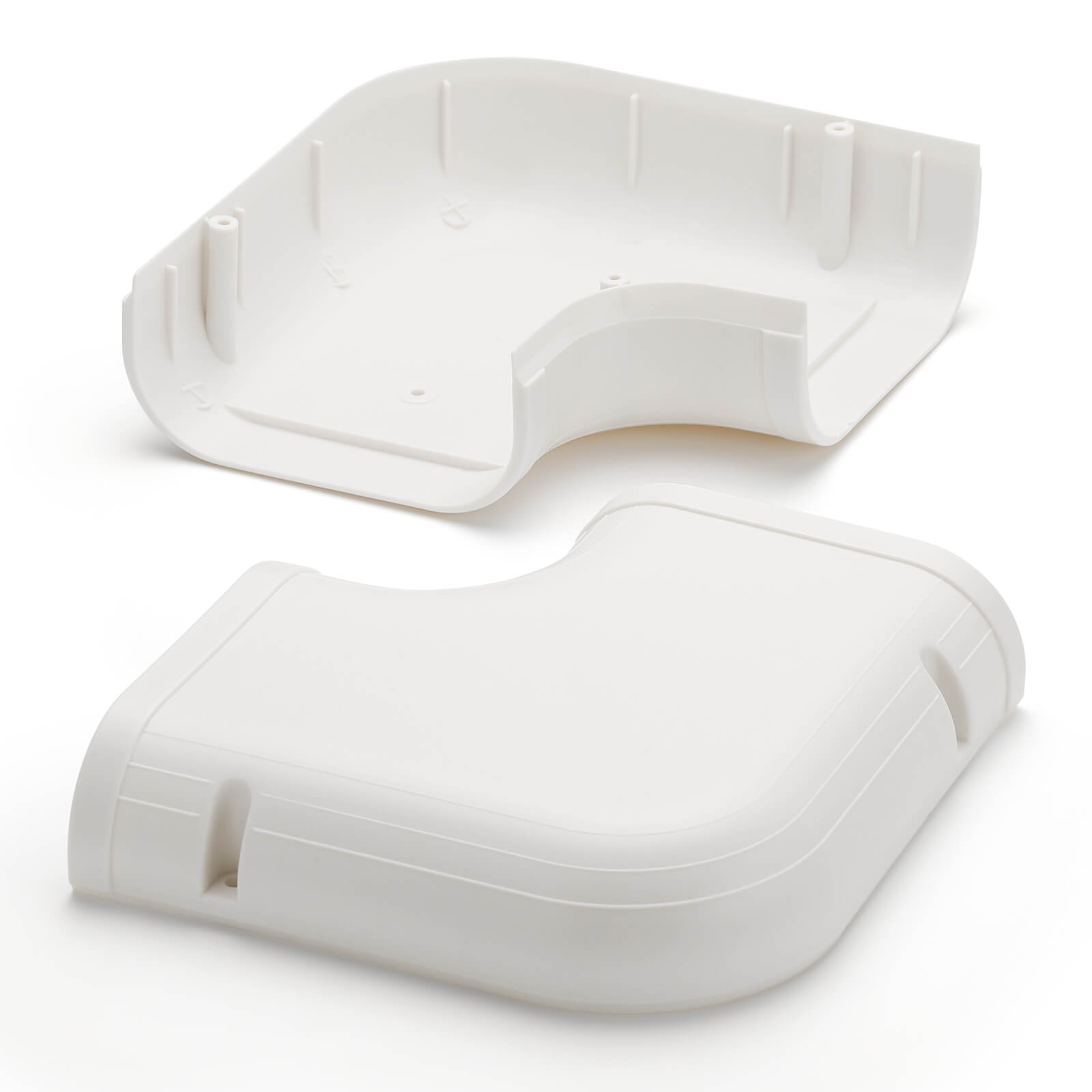 90° Flat Elbow Part, Line Cover Set for Split AC