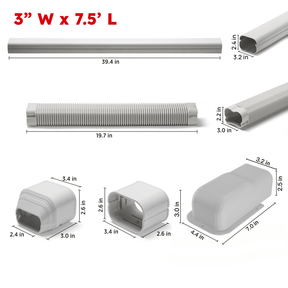 Decorative PVC Line Cover Kit