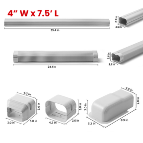 (Open Box) Decorative PVC Line Cover Kit