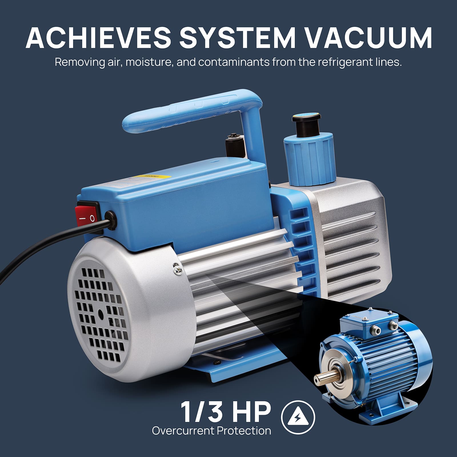 [Discontinued] VP30 Vacuum Pump and Gauge Set