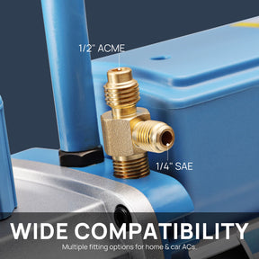 [Discontinued] VP30 Vacuum Pump and Gauge Set