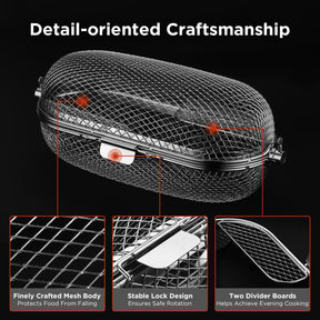 [Discontinued] Fireside RB01 Rotisserie Basket