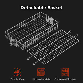[Discontinued] Fireside RF01 Rotisserie Flat Basket
