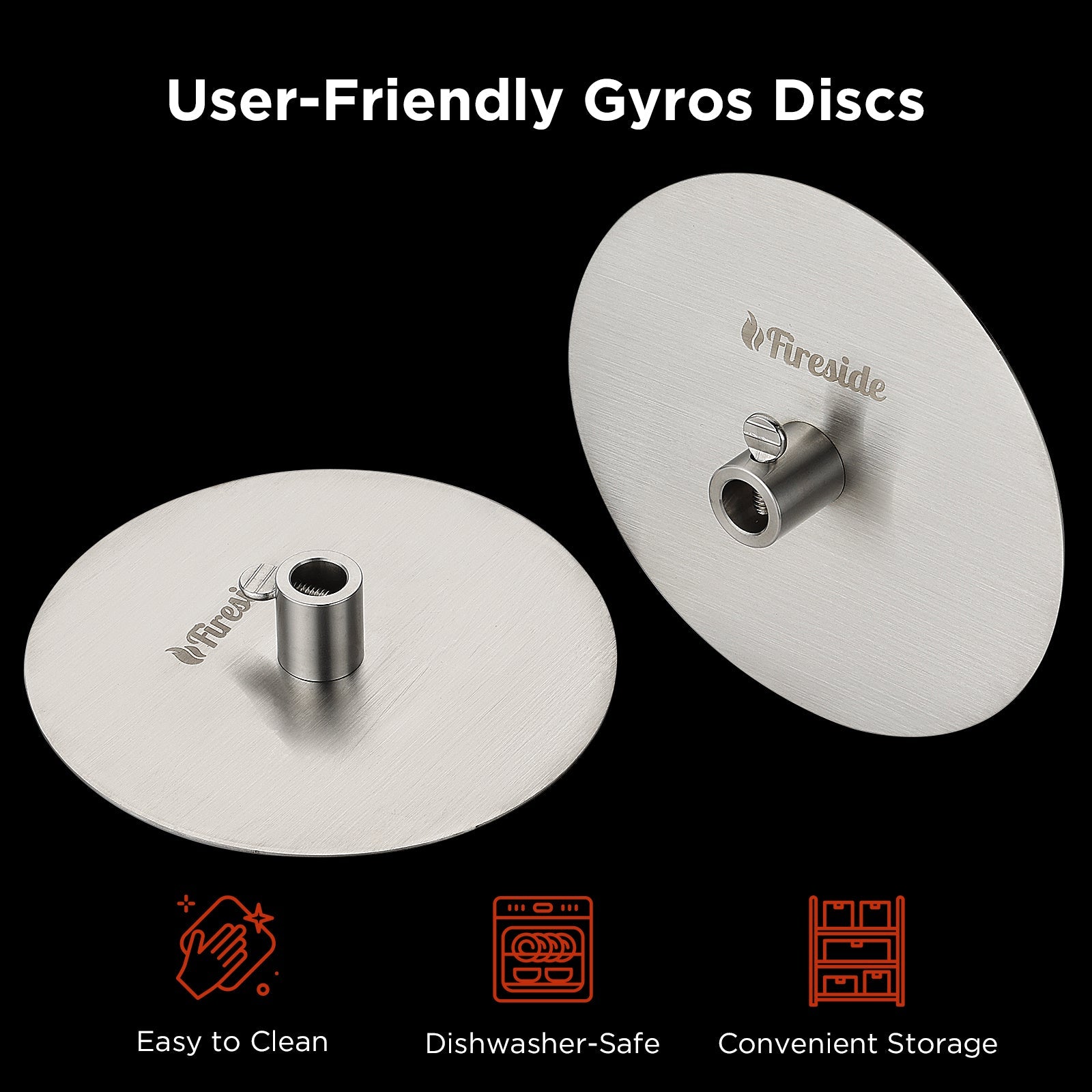 Fireside RG01 Rotisserie Gyros Discs