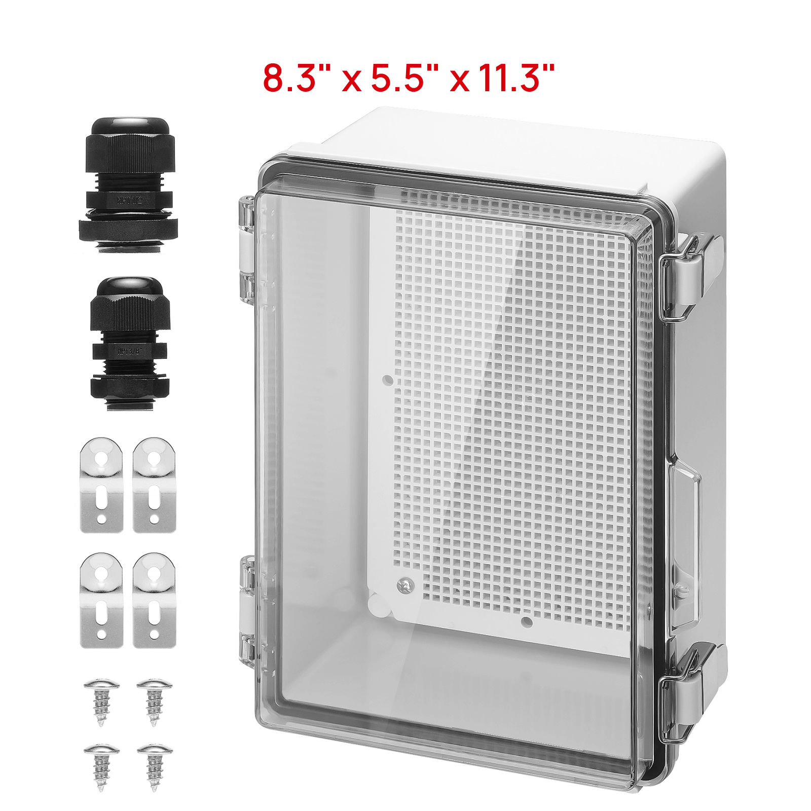 Outdoor Electrical Waterproof Junction Box, Transparent Cover