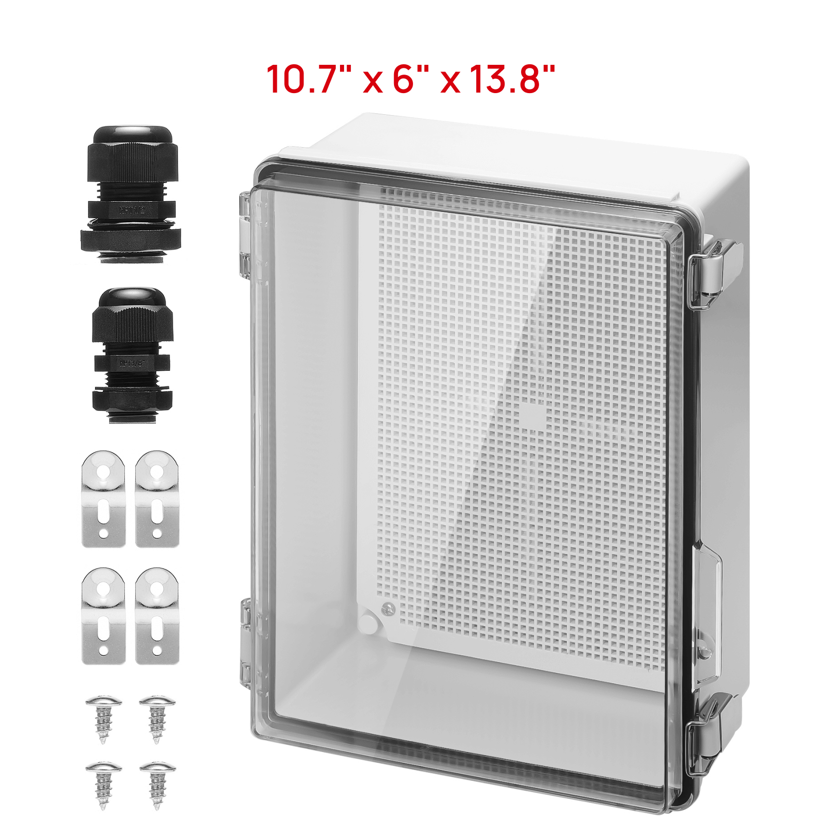 Outdoor Electrical Waterproof Junction Box, Transparent Cover