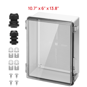 Outdoor Electrical Waterproof Junction Box, Transparent Cover