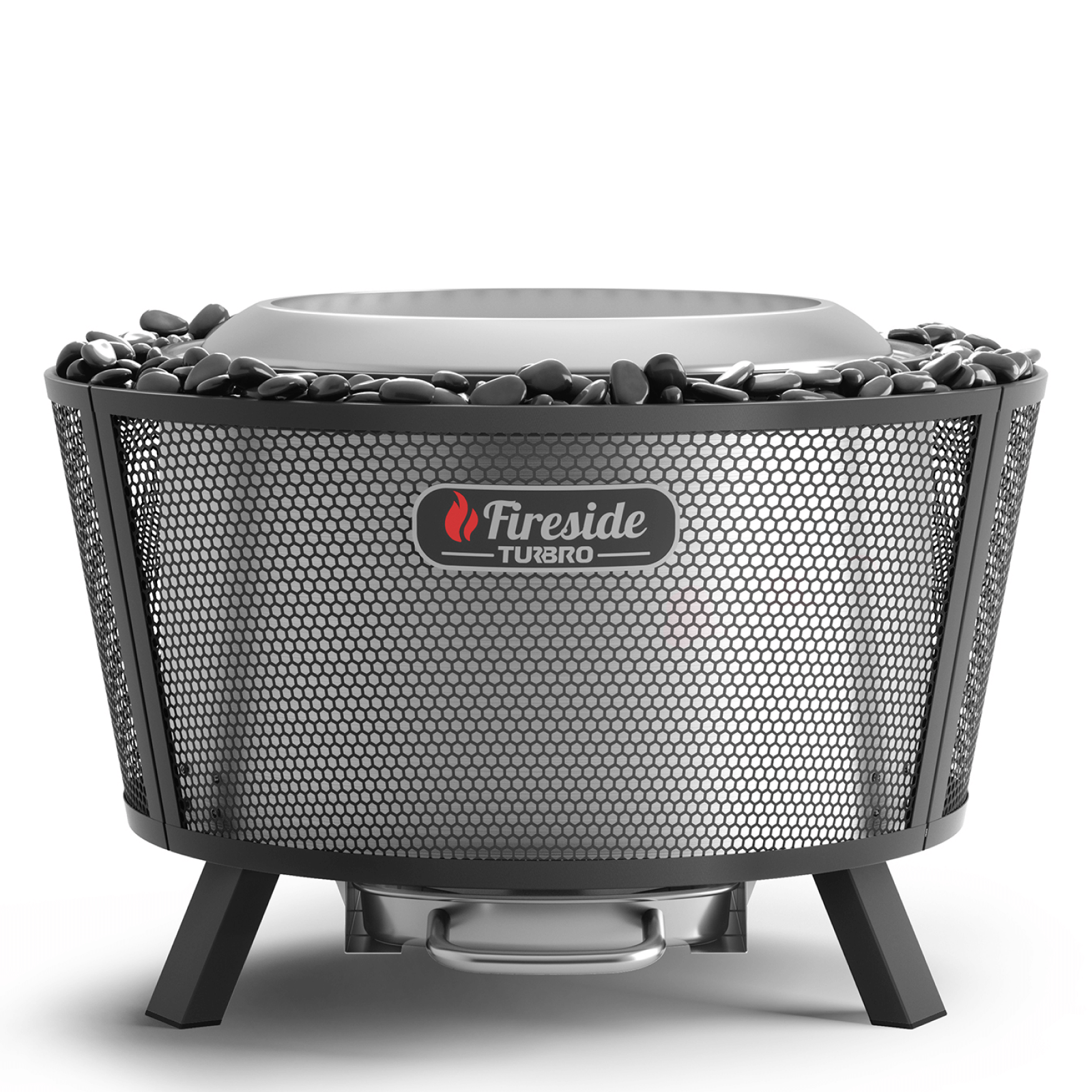 [Discontinued] Fireside Pluto R29 Outdoor Fire Pit  - Painted Black