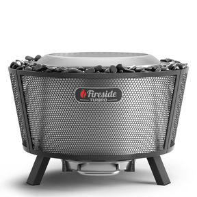 [Discontinued] Fireside Pluto R29 Outdoor Fire Pit  - Painted Black