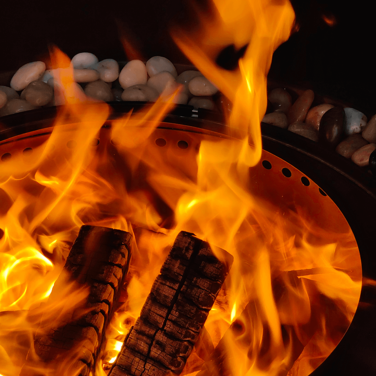 [Discontinued] Fireside Pluto R29 Outdoor Fire Pit  - Painted Black