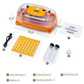 Neighborhood Egg Incubator, 24 Eggs Capacity