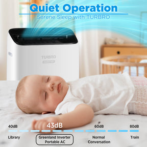 (Open Box) Greenland 14,000 BTU Inverter Portable Air Conditioner