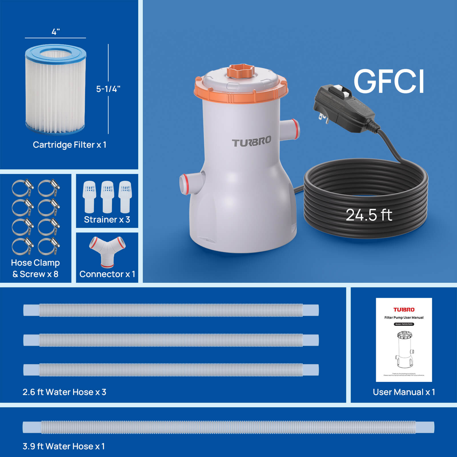 FlowMind Cartridge Filter Pump