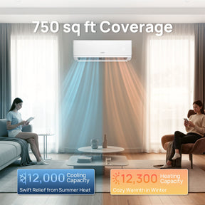 Lapland 18,000 BTU Single Zone Mini Split AC (R32)