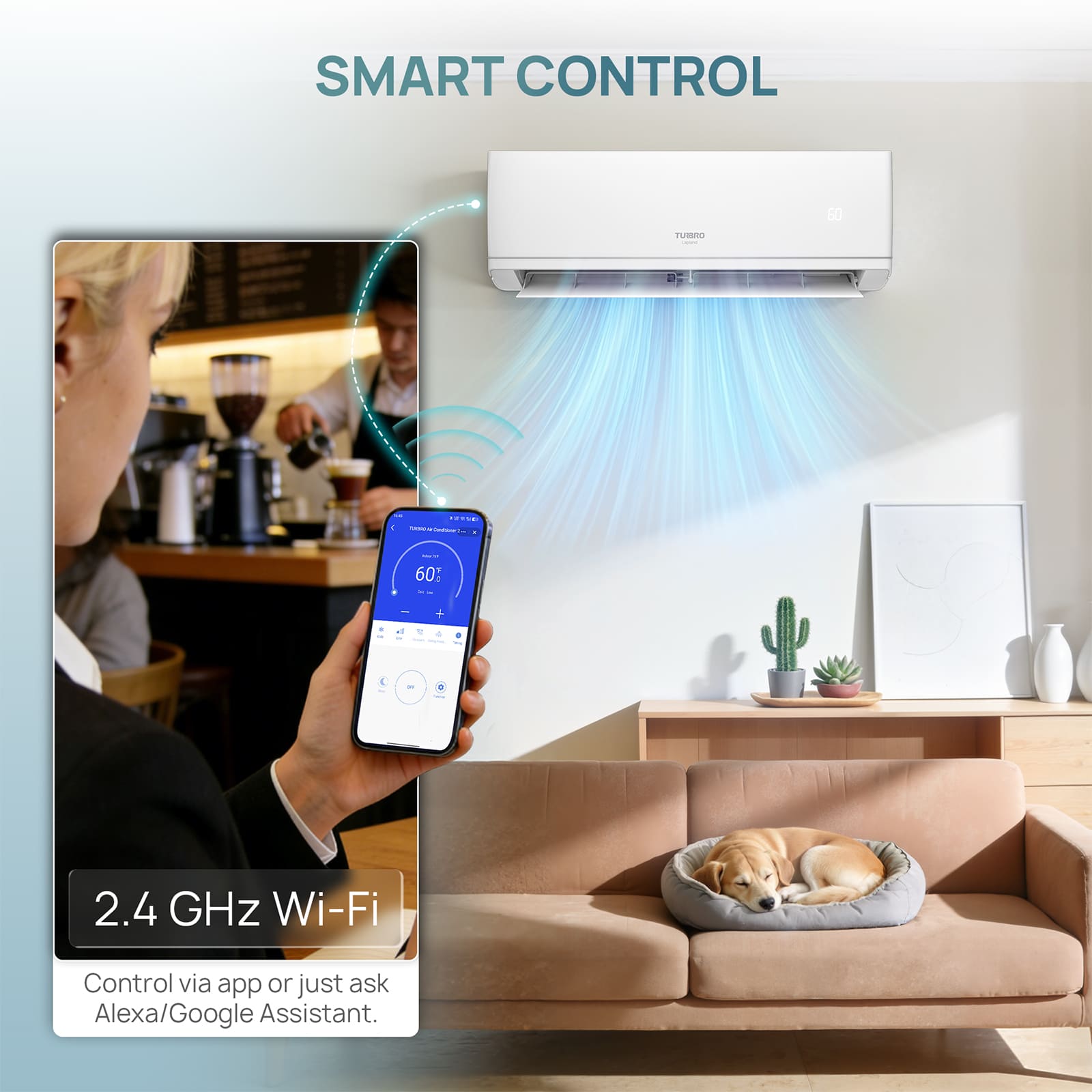 Lapland 12,000 BTU Single Zone Mini Split AC (R32)