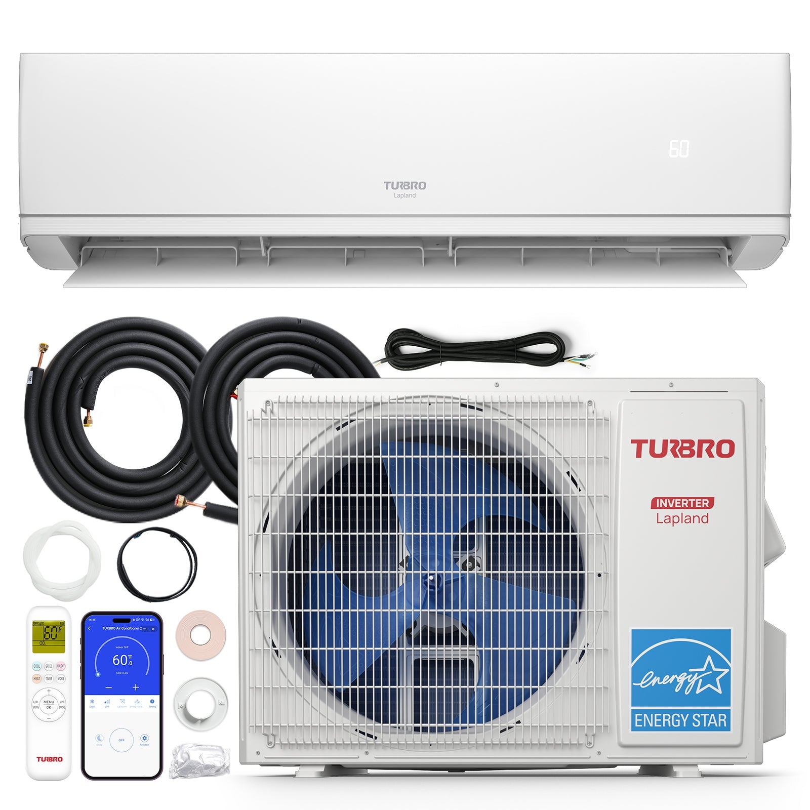 Lapland 18,000 BTU Single Zone Mini Split AC (R32)