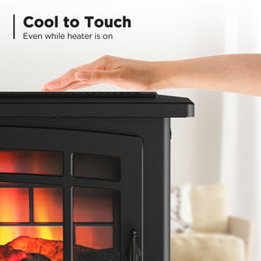 (Open Box) Suburbs TS25 Electric Fireplace Stove Heater