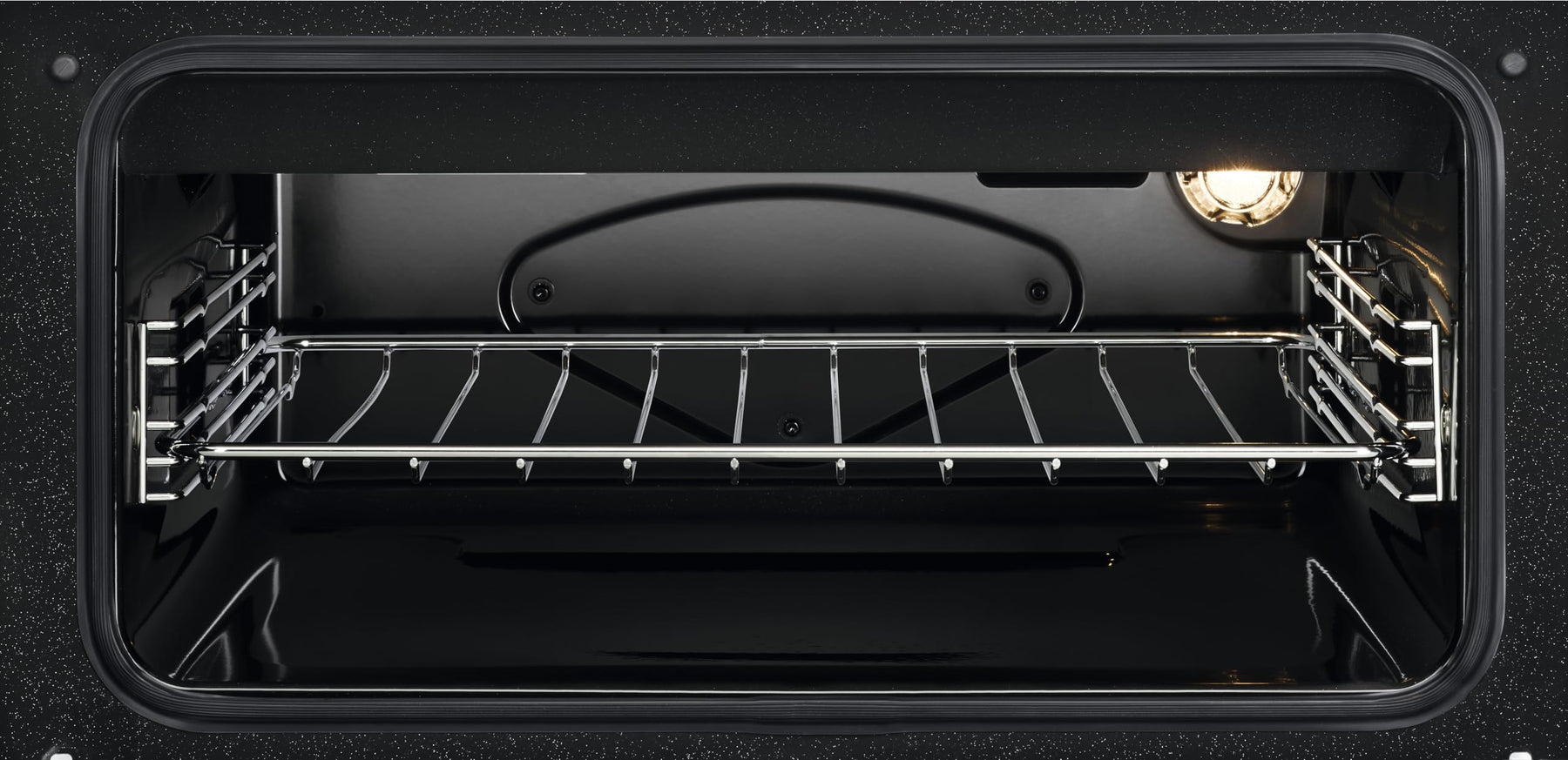 AEG 5000 Series SurroundCook Double Cavity Electric Cooker with Ceramic Hob, CCX6501ACM, Capacity 77/39L