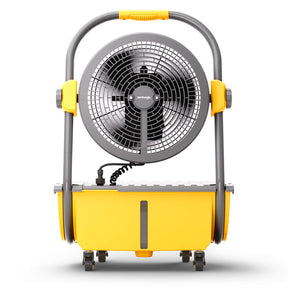 (Open Box) AirSupply MS12 Portable Mist Fan, 19,200mAh Battery & 2.9-Gallon Tank