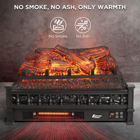 (Open Box) Eternal Flame EF23-PB Electric Fireplace Logs