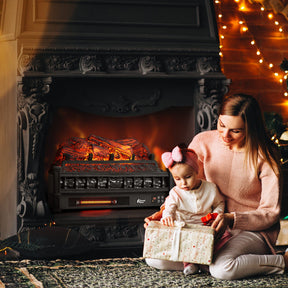 (Open Box) Eternal Flame EF23-PB Electric Fireplace Logs
