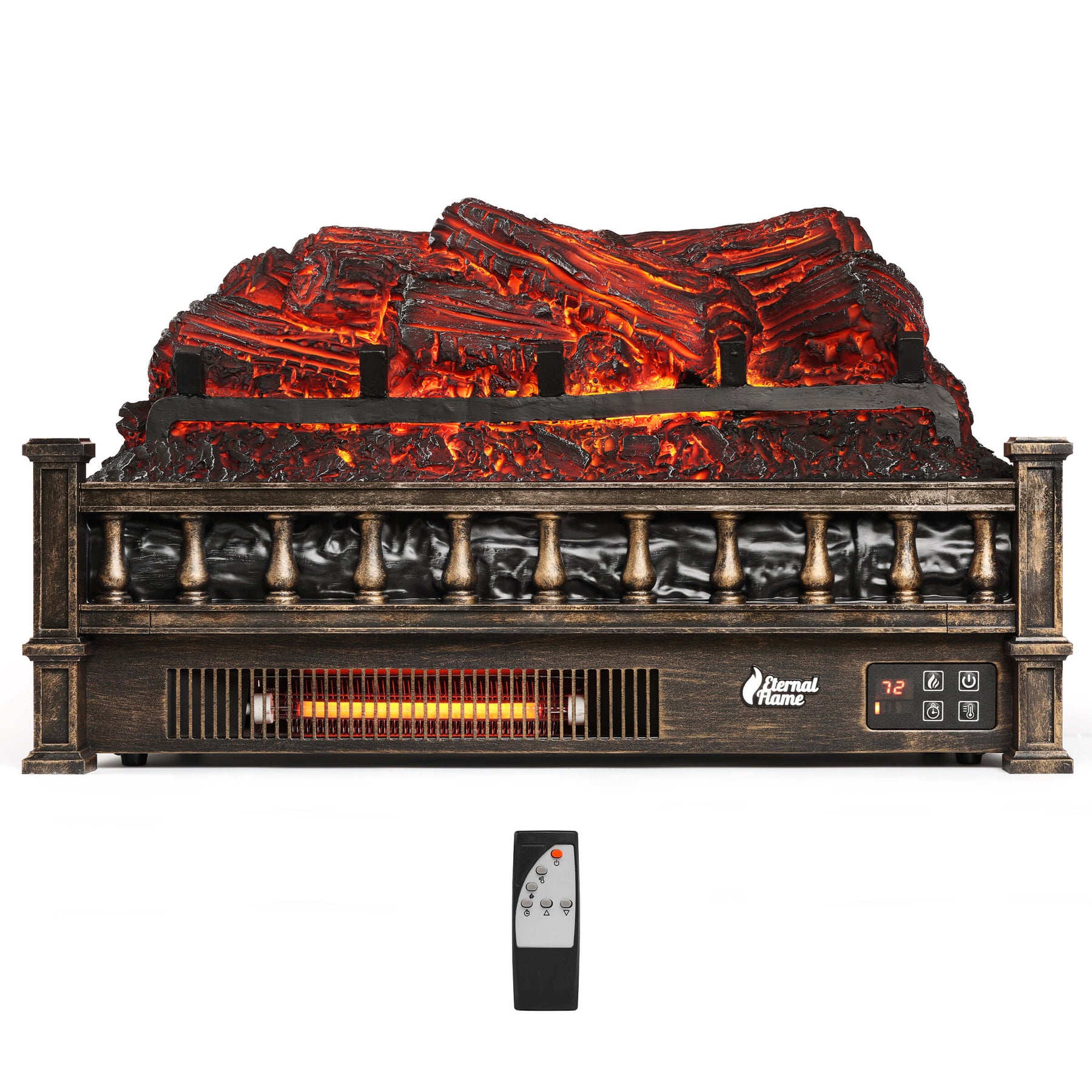 (Open Box) Eternal Flame EF23-PB Electric Fireplace Logs