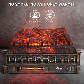 (Open Box) Eternal Flame EF23-PB Electric Fireplace Logs